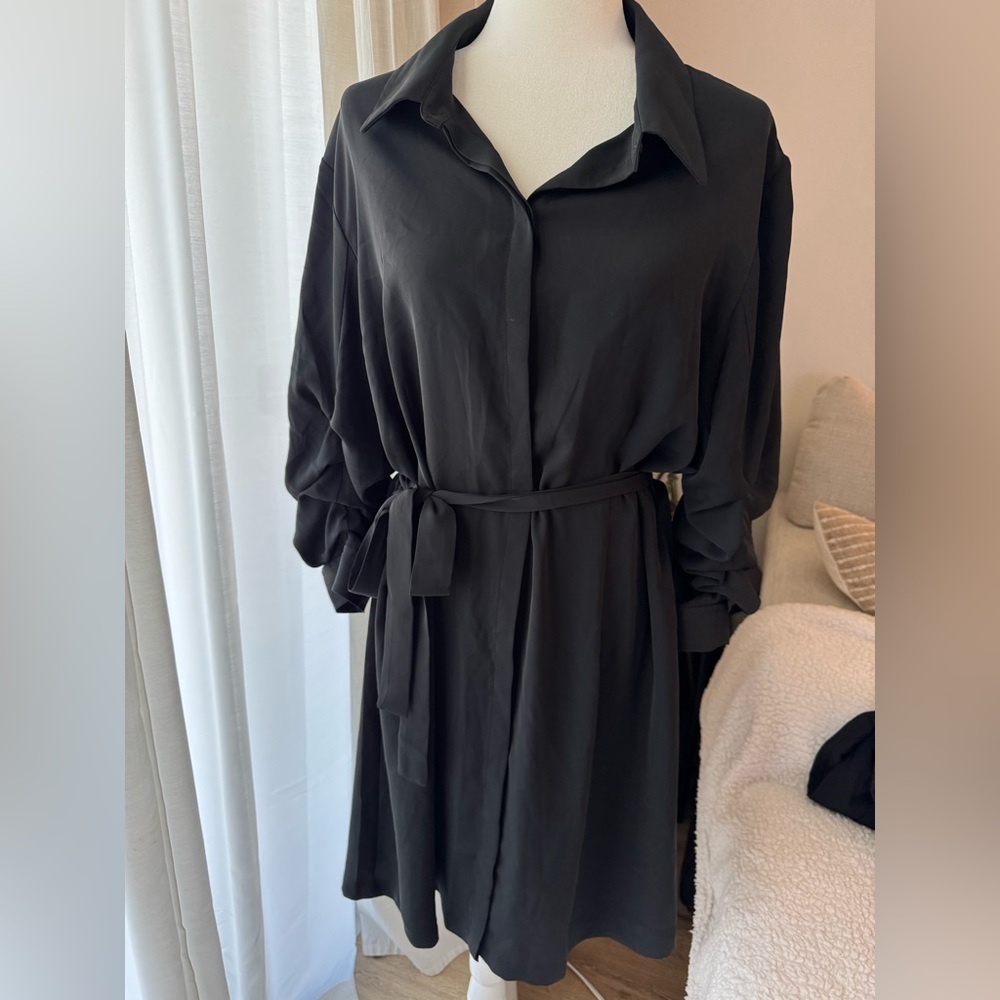Banana Republic Elegant Button up Shirt Dress